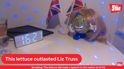 Liz Truss couldn't outlast this lettuce as PM.